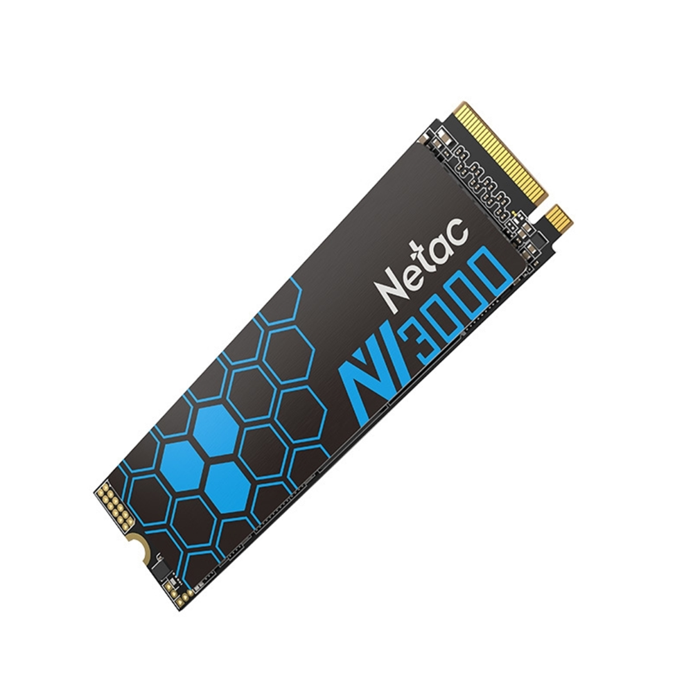 Disco Duro Netac 2TB SSD NVMe M.2 NV3000 PCIe 3x4 M.2 2280 R/W hasta 3300/2900MBps con Disipador NT01NV3000-2T0-E4X