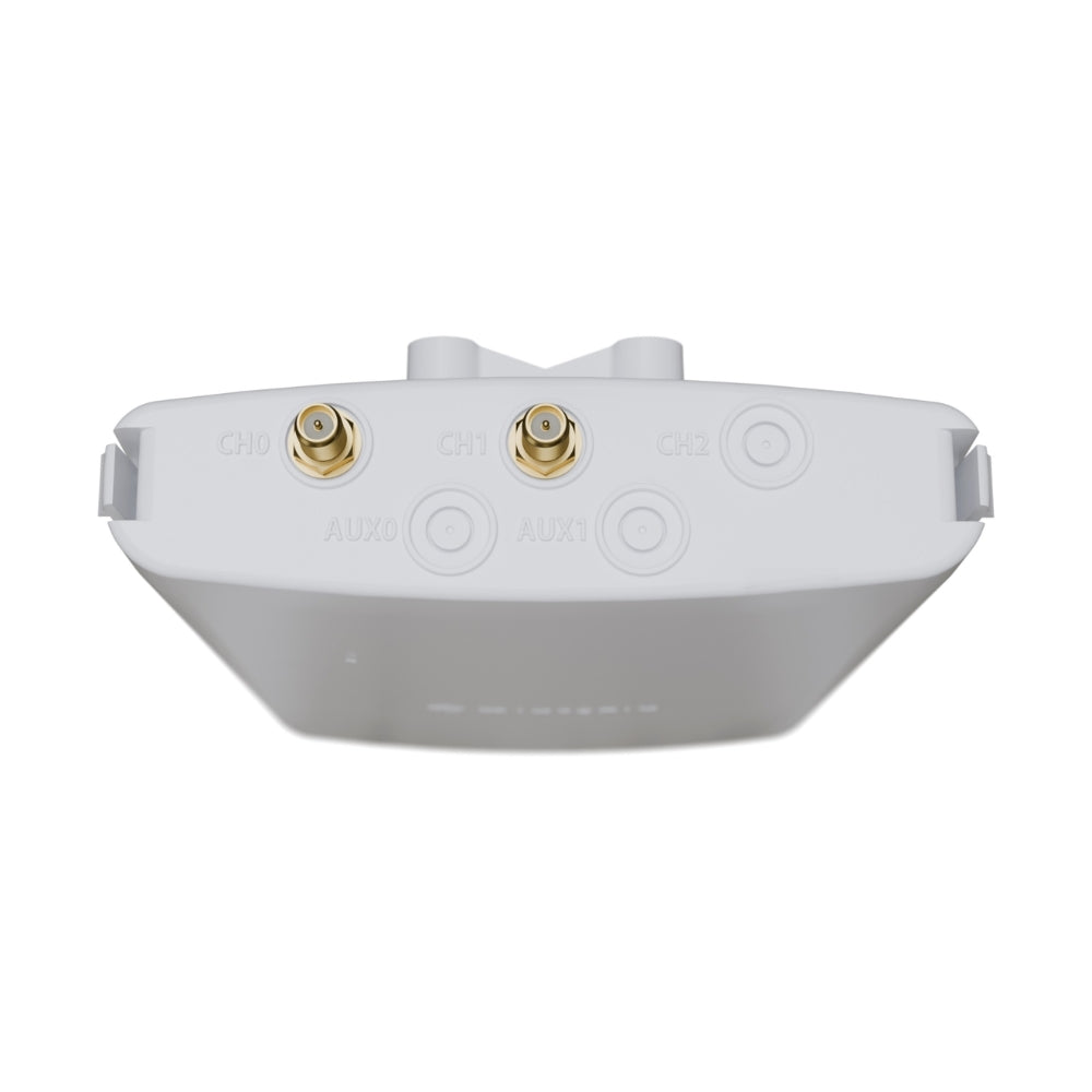 CPE AP Netbox Mikrotik 5 AX PaP WiFi6 Frecuencia 5GHz Potencia 30dBm 1 Puerto Gigabit 2 Conectores RP-SMA Norma 802.11A/N Licencia Nivel 4 L11UG-5HAXD-NB