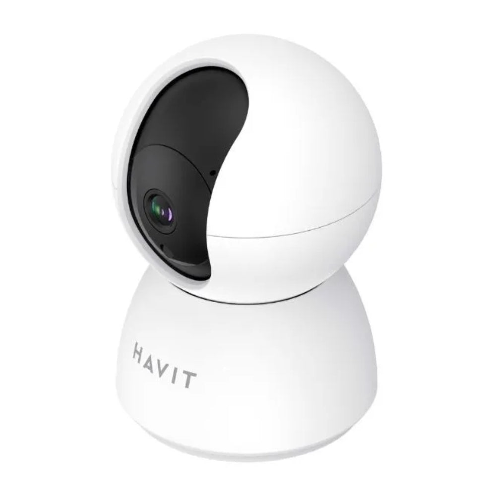Camara IP Havit 2MP WiFi 2.4GHz para Interior Compatible con Android iOS App Tuya Vision Nocturna Soorta Micro SD hasta 128GB Audio Bidireccional Deteccion de Moviemiento HV-IPC20