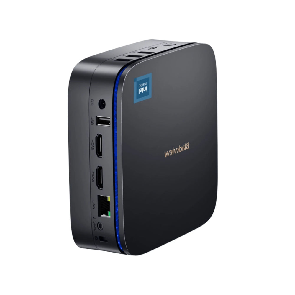 Mini PC Blackview CPU Intel Jasper Lake N95 RAM 16GB Disco 512GB Windows 11 Pro WiFi Bluetooth MP60
