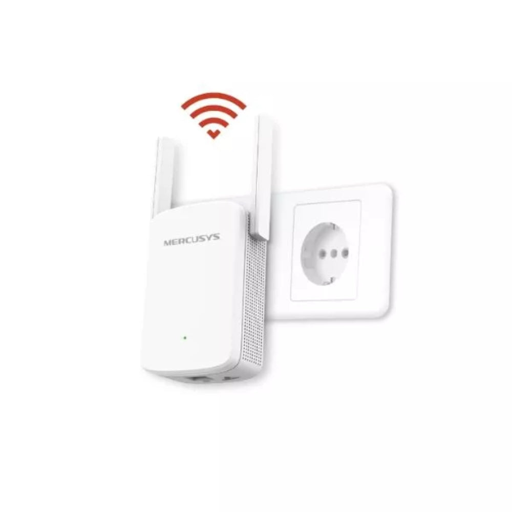 Extensor de Cobertura Mercusys WiFi AC1200 Frecuencia 2.4 y 5.0GHz 2 Antenas Externas 1 Puerto 10/100Mbps Compatibilidad Universal Modo AP Boton WPS ME30