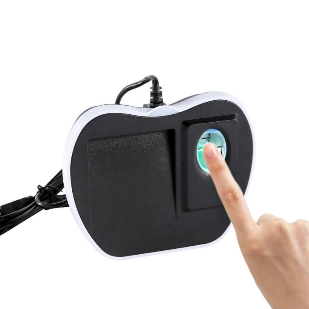 Lector de Huella Digital Zkteco Comunicacion USB Facil Acceso para Cualquier Dedo con LED indicador de Estado Resolucion 500 PPP ZK8500R[ID]