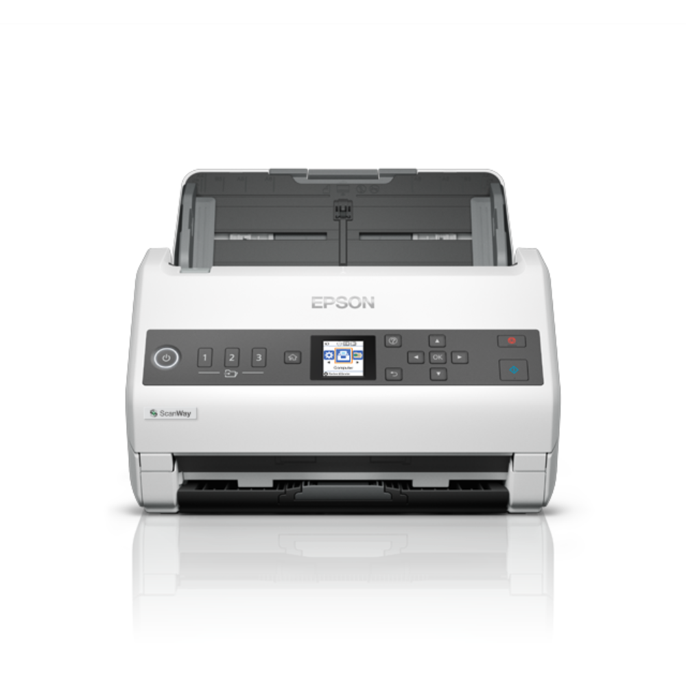Escaner Epson DS-730N ADF de 100 Paginas hasta 40PPM Simplex 80IPM Duplex Conectividad USB B11B259201