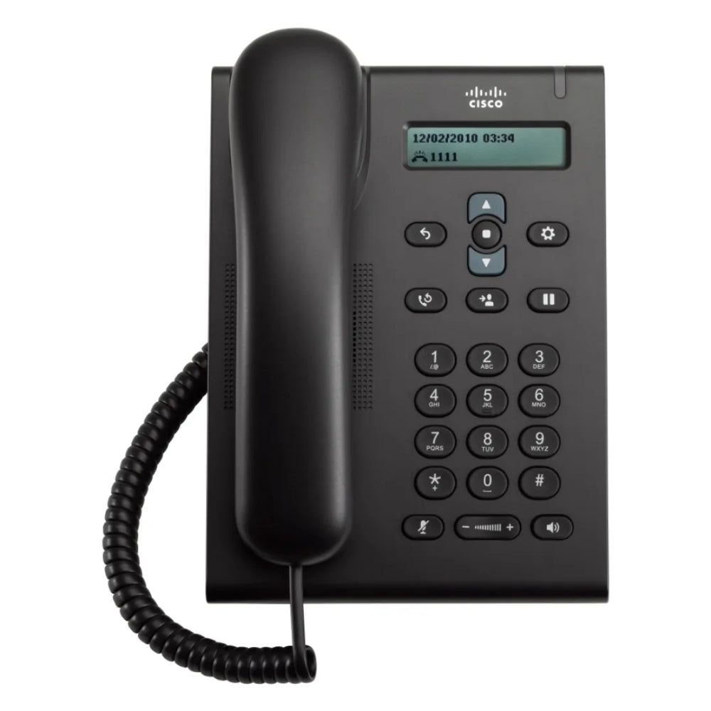 Telefono Cisco Unified SIP 3905 Charcoal para Uso con Centrales Cisco CP-3905
