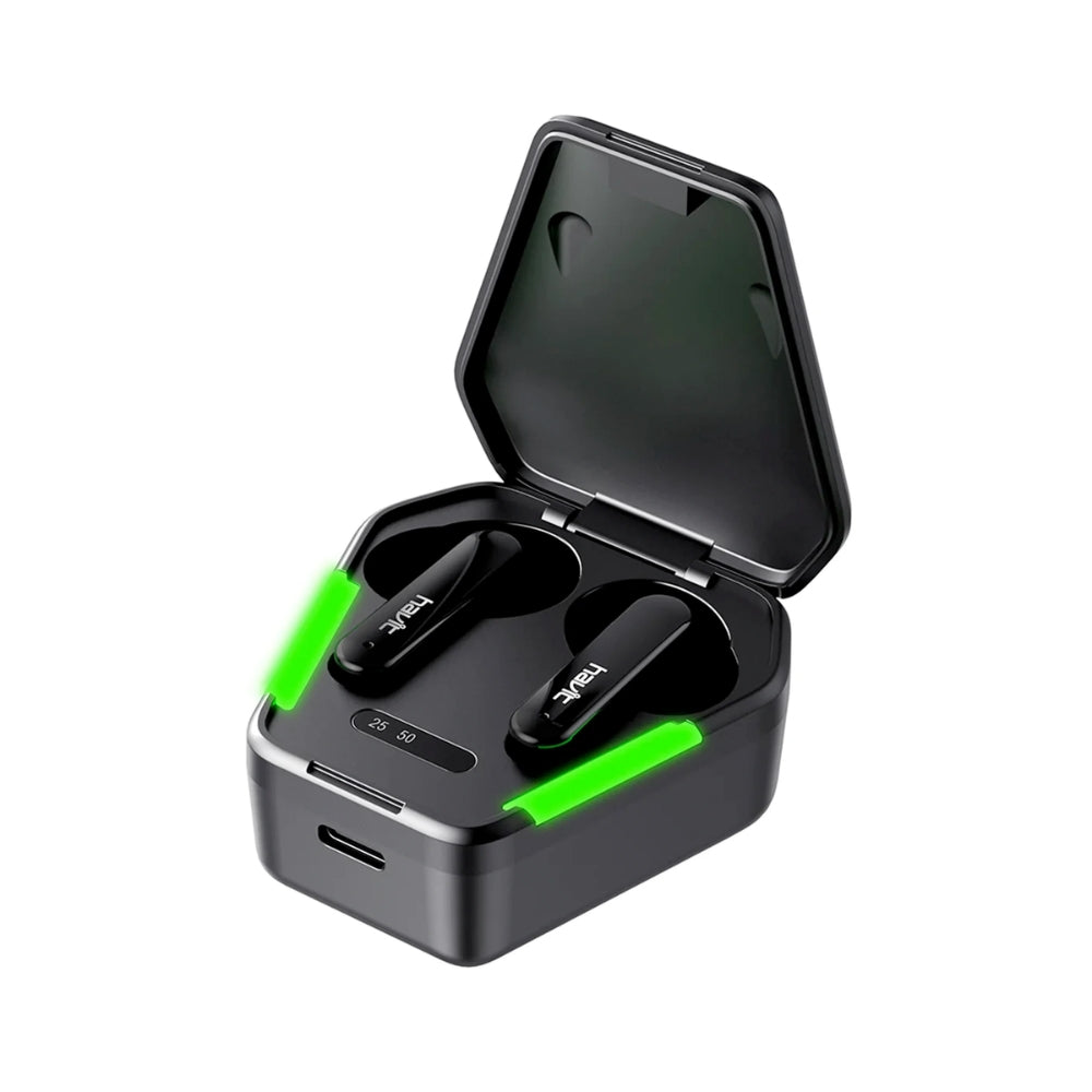 Auriculares Havit Gamer RGB estero Inalambricos Bateria hasta 5 Horas IP5X Modo Dual Juegos Musica Control Inteligente Tactil TW938