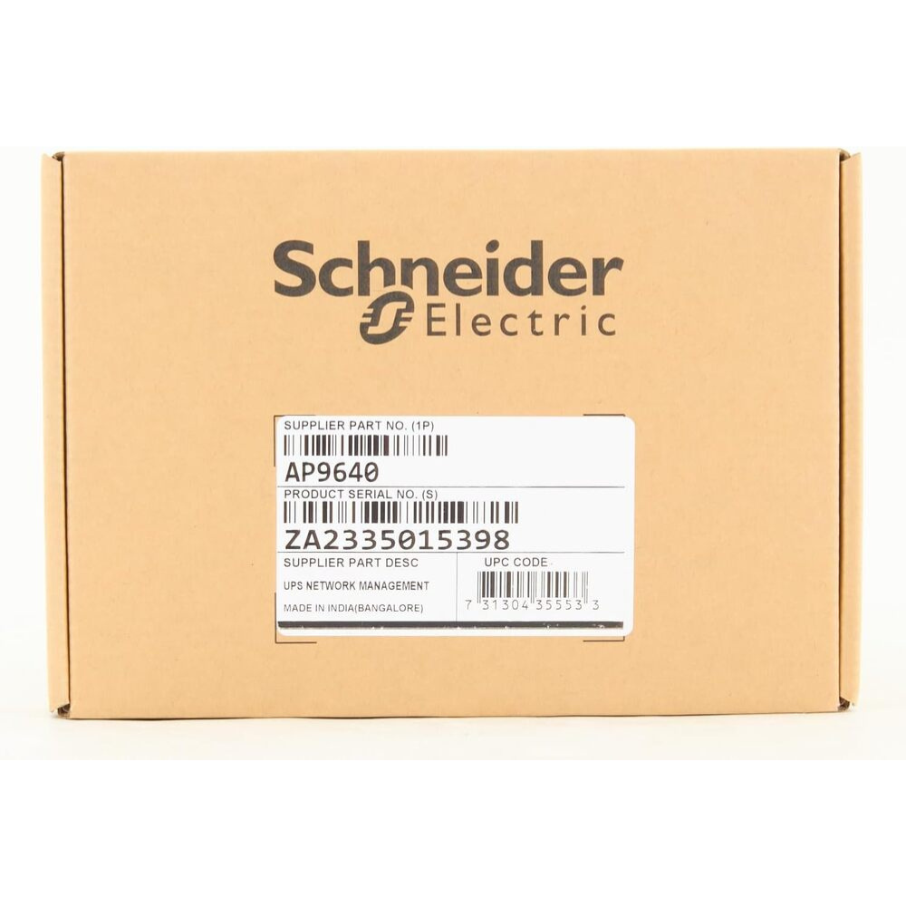 Tarjeta de Red APC de Gestion de Redes para UPS 3 AP9640