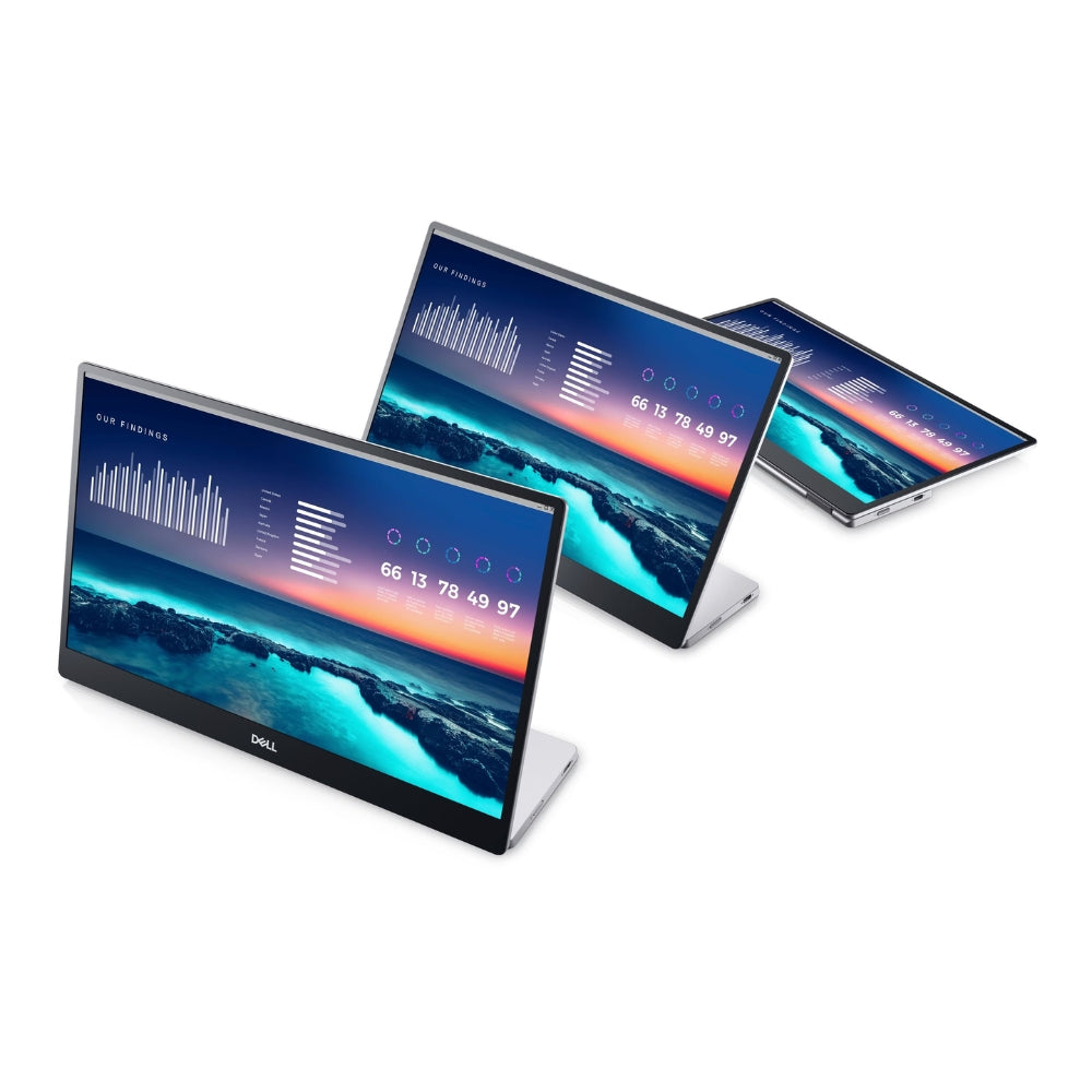 Monitor Dell 14.0" Resolucion 1920x1080 ComfortView Puertos 1xDP v1.2 2xUSB-C P1424H