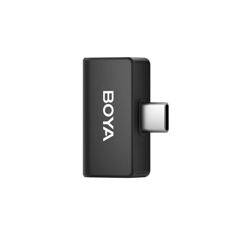 Microfono Inalambrico Boya Doble Canal Audio HD Bateria 5 horas Puerto USB-C Alcance 50m Omic-U