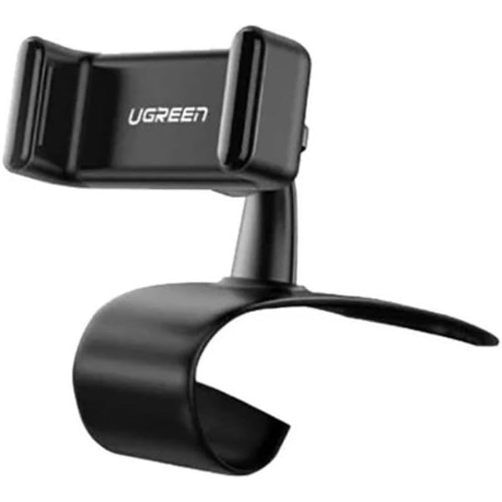 Soporte Ugreen de Telefono de 4" a 6.5" para Tablero con Clip de Presion para Vehiculos Conduccion Segura sin Bloqueo de Vista 60796