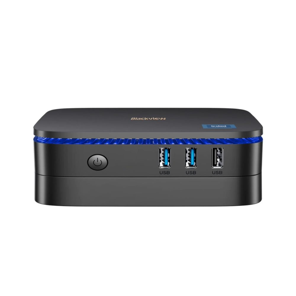 Mini PC Blackview CPU Intel Jasper Lake N95 RAM 16GB Disco 512GB Windows 11 Pro WiFi Bluetooth MP60