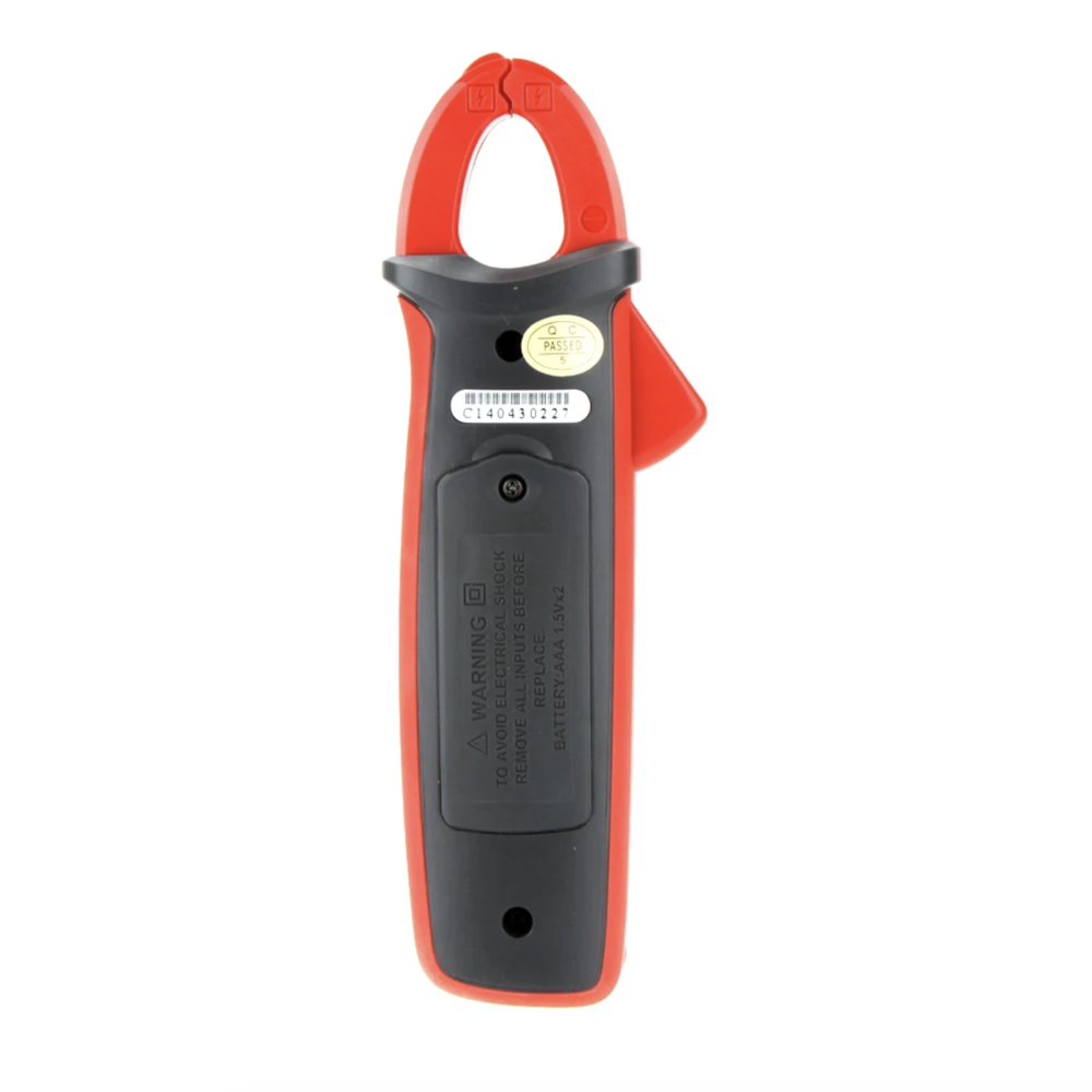 Mini Pinza Amperimetrica Uni-t Digital hasta 100A AC DC 600V AC DC Capacitancia Resistencia UT210E