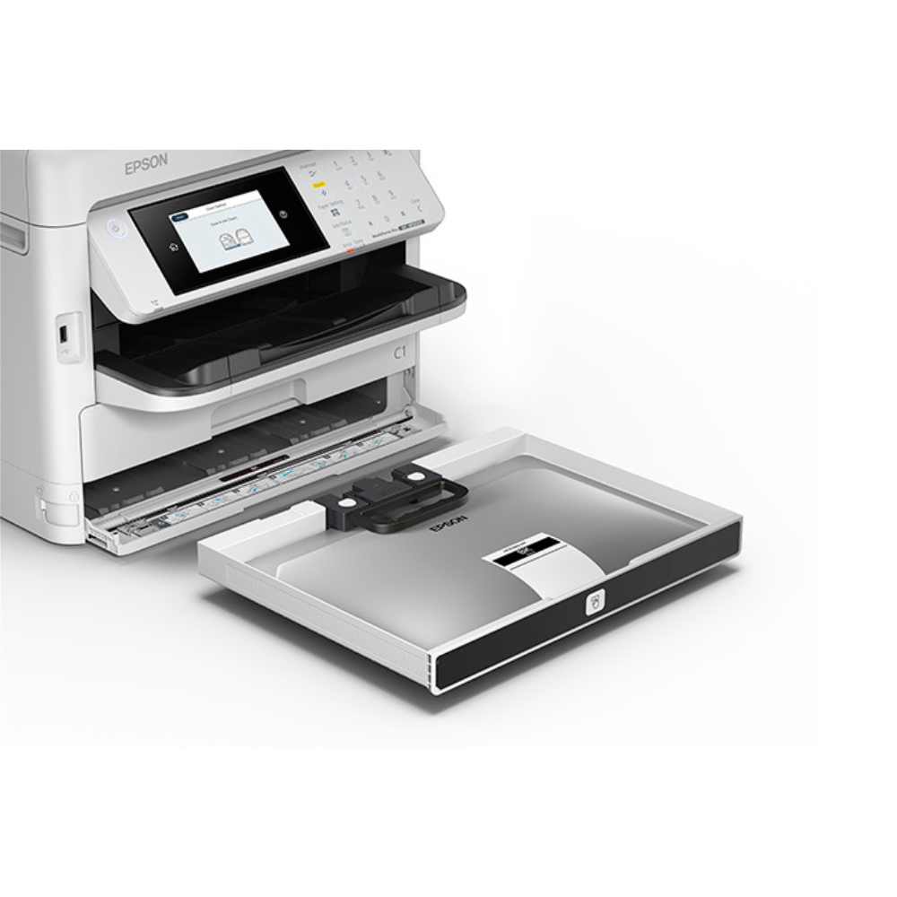 Impresora Epson Multifuncional WorkForce WF-M5899 Impresora Escaner Copiadora Fax Conectividad USB WiFi y Ethernet C11CK76301