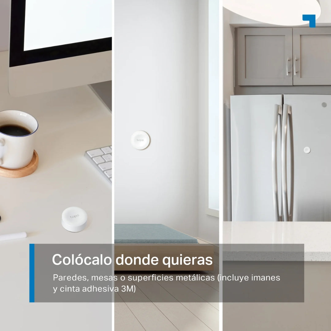Boton Tapo Inteligente Funcion Personalizada como ser Interruptor Portatil Control de Luz Alamar Timbre Tapo S200B