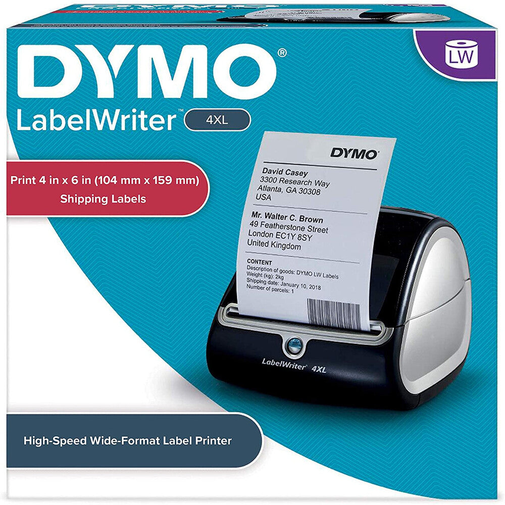 Etiquetadora Impresora Dymo Labelwriter 4XL Puerto USB-A 1755120