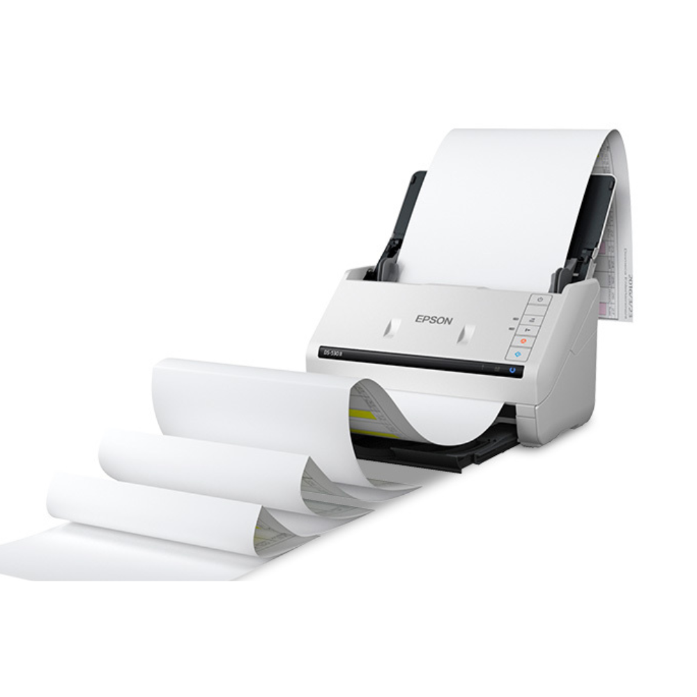 Escaner Epson DS-530 II ADF de 50 Paginas hasta 35PPM Simplex 70IPM Duplex Conectividad USB B11B261202