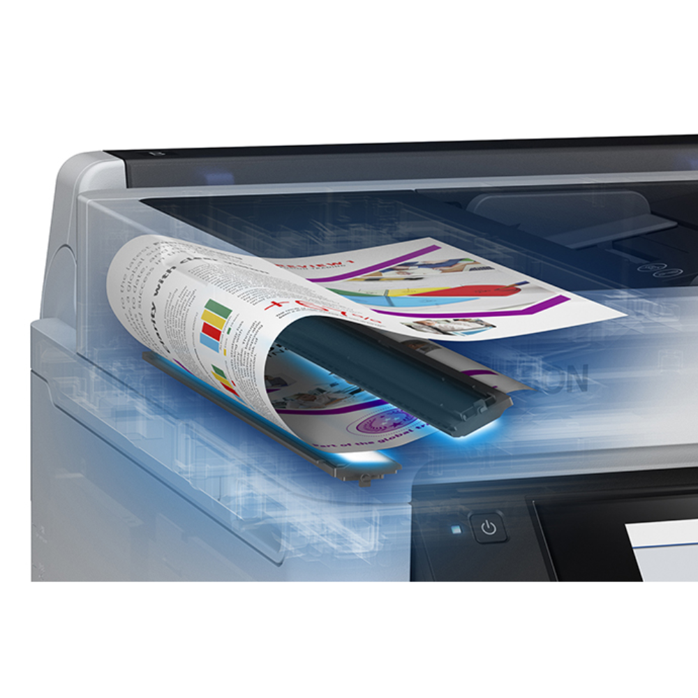 Impresora Epson Multifuncional WorkForce WF-C579R Impresora Escaner Copiadora Fax Duplex Conectividad USB WiFi y Ethernet C11