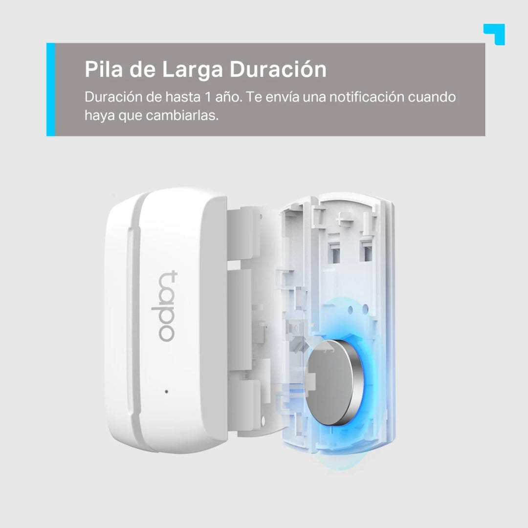 Sensor de Puerta Tapo Inteligente Compatibilidad Universal Multiples Usos Proteccion contra Robo Tapo T110