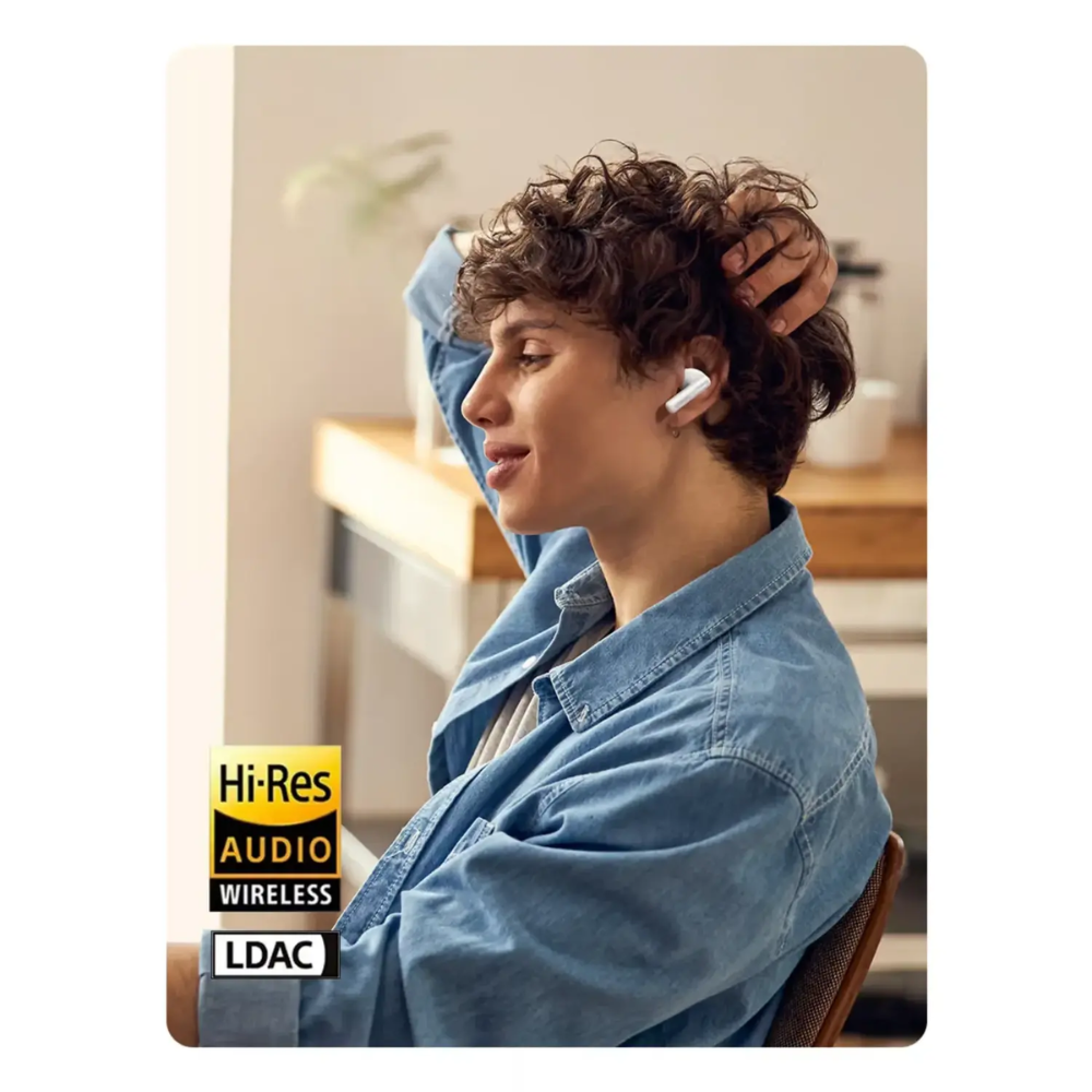 Audifono Inalambrico Ugreen con Cancelacion de Ruido Hibrida Activa Bateria hasta 6 horas y 30 horas con Case, Hi-Res, LDAC, 