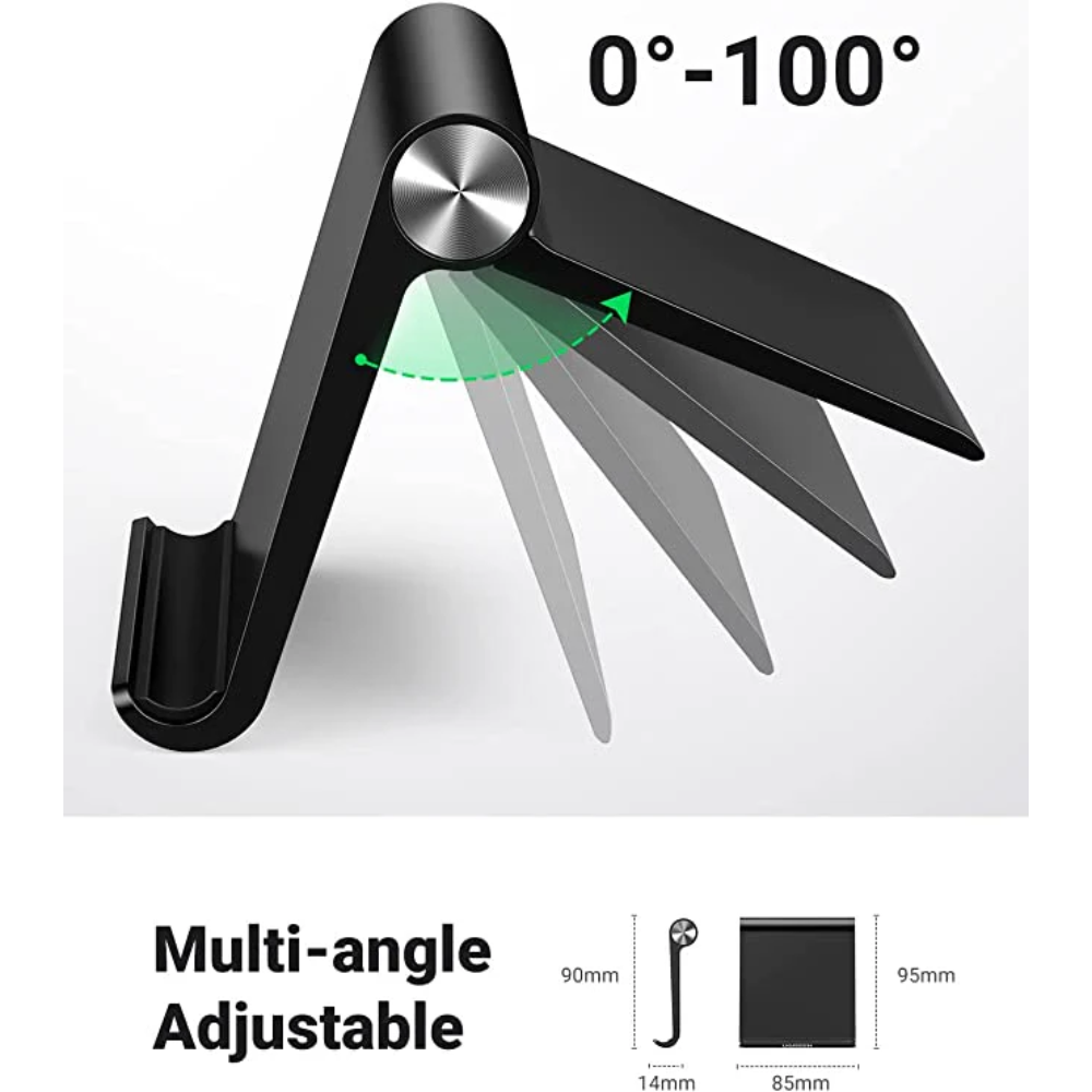 Soporte Ugreen Multifuncion Flexible para Equipos de 4" hasta 7.9" color Negro 50747