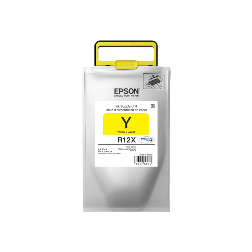 Cartucho de Tinta Epson R12X de Alto Rendimiento hasta 20.000 Paginas color Amarillo TR12X420-AL