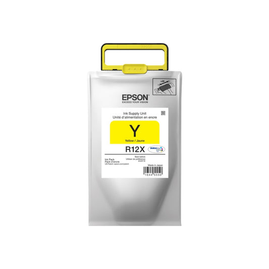 Cartucho de Tinta Epson R12X de Alto Rendimiento hasta 20.000 Paginas color Amarillo TR12X420-AL