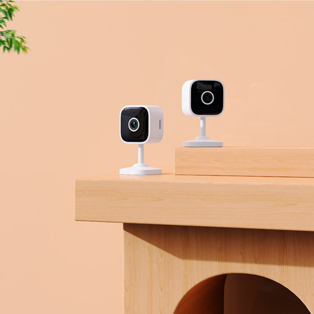 Camara Dimax Cubo Smart 3MP para Interior Sensor de Movimiento Audio 2 Vias Vision 100 Grados Micro SD hasta 128GB IR hasta 10 Metros G103