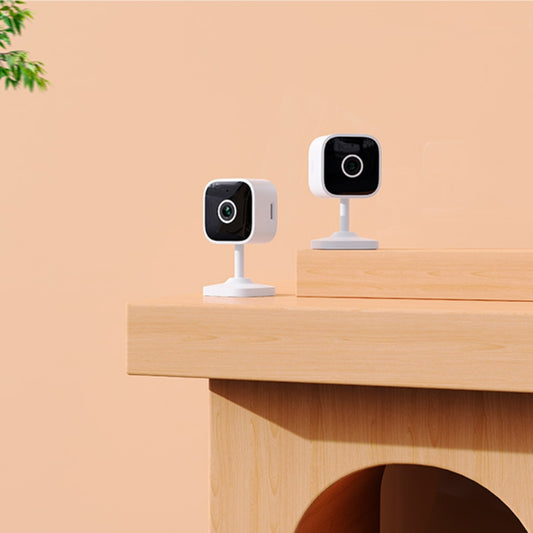 Camara Dimax Cubo Smart 3MP para Interior Sensor de Movimiento Audio 2 Vias Vision 100 Grados Micro SD hasta 128GB IR hasta 10 Metros G103