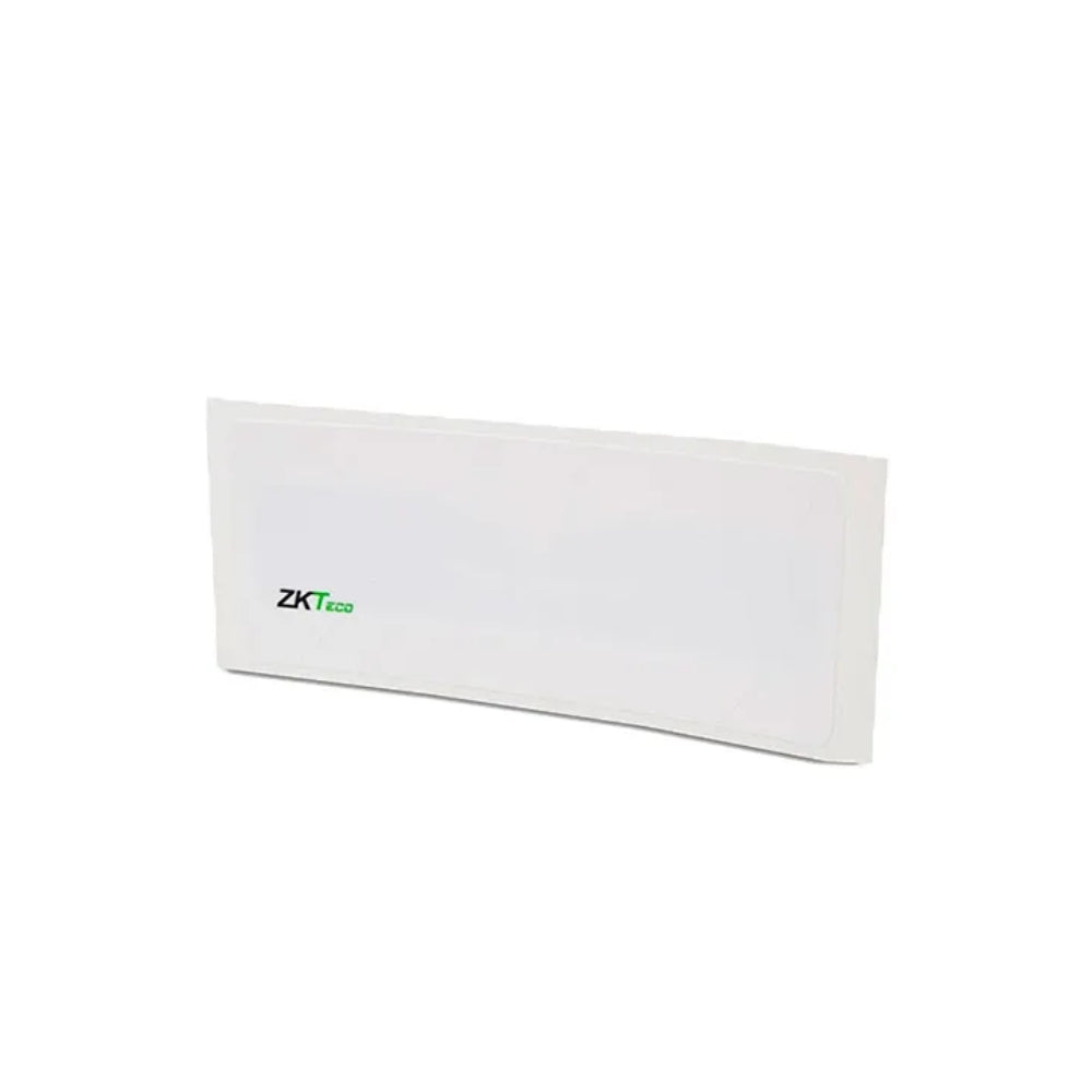 Tag Zkteco para Parabrisas UHF 915MHz Frecuencia Unica de Trabajo Se puede pegar en el Parabrisas Logo en Blanco X00602027