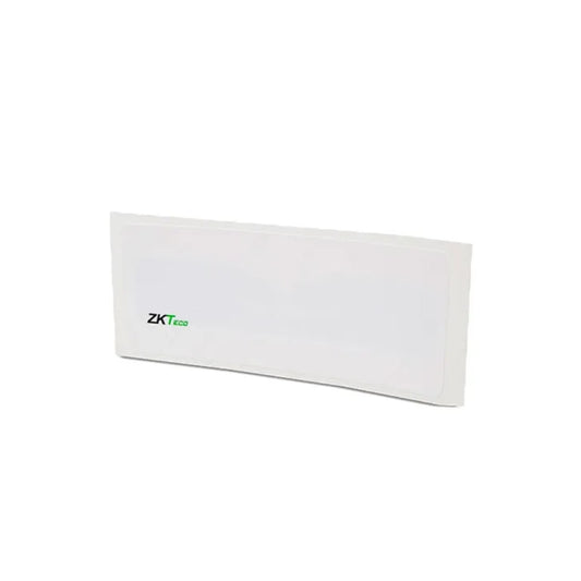Tag Zkteco para Parabrisas UHF 915MHz Frecuencia Unica de Trabajo Se puede pegar en el Parabrisas Logo en Blanco X00602027