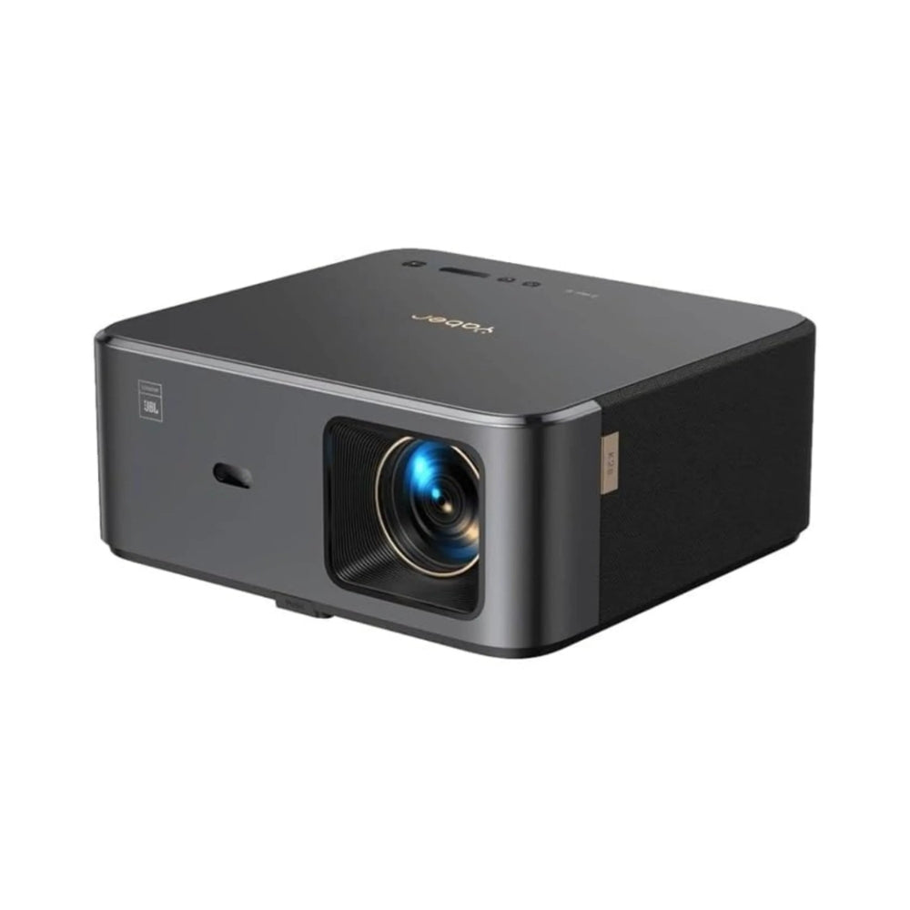 Proyector Yaber K2S 800 ANSI Lumenes Resolucion Nativa FHD 1080P soporta 4K Proyeccion 40-200" Altavoces JBL 10W Dolby Audio Android TV 12 WiFi6 Puertos HDMI USB-A USB-C Audio CCK02177