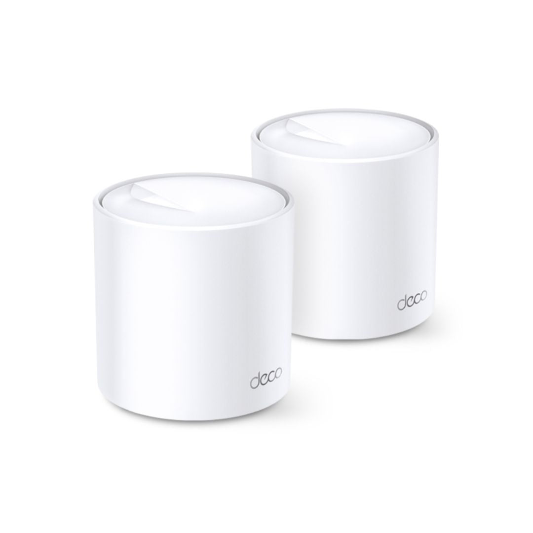 Sistema WiFi 6 Mesh TP-Link Deco X20 (2-Pack) AX1800 Elimina Zonas Muertas Roaming Conexiones sin Lag Control Parental Compatible con Todos los Decos Soporta 4K 8K Deco X20(2-pack)