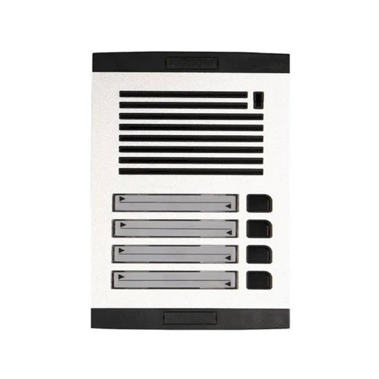 Frente de Calle Kocom para 4 Apartamentos Metodo Manos Libres Compatible con KIP-304 KAL-S304