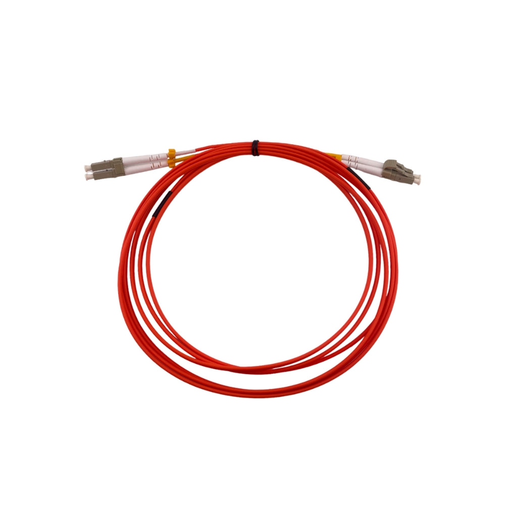 Patch Cord Dimax de Fibra Optica LC-LC Multimodo 62.5/125 OM3 Duplex Cable de 3 Metros C869