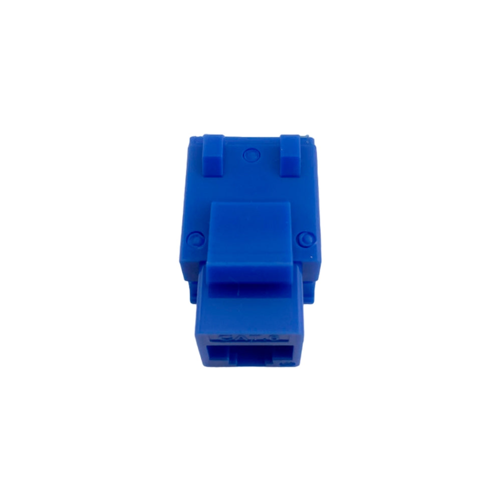 Keystone Jack Dimax Cat6 Cumple ISO IEC 11801 TIA EIA 568C color Azul C883