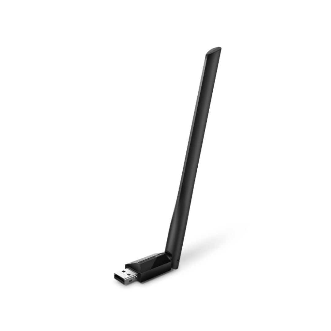 Adaptador USB a WiFi TP-Link AC600 Doble Banda Antena de 5dBi MultiDireccional ARCHER T2U PLUS