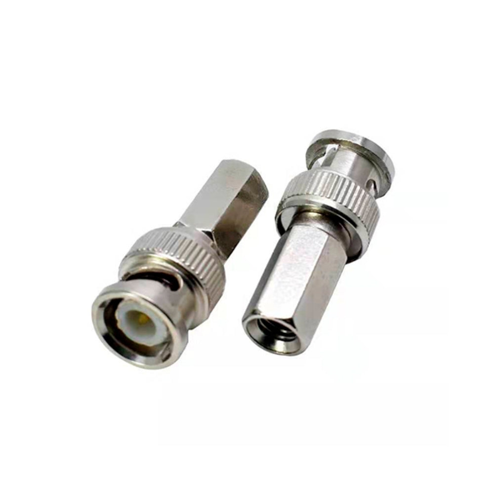 Bolsa de 10 Conectores BNC Dimax de Rosca para Cable RG6 N042