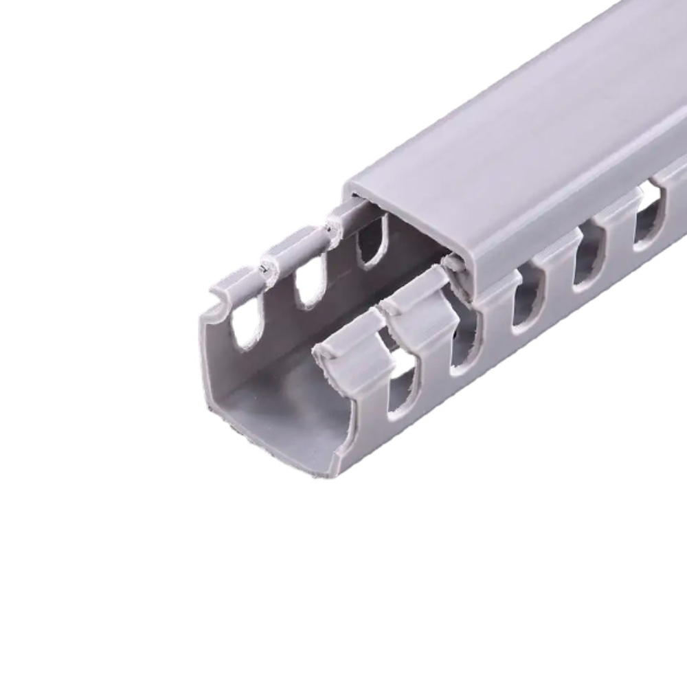 Cable Canal Dimax Ranurado 25x25mm Paquete de 10 Unidades Longitud 2 Metros color Gris S125