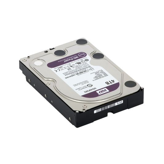 Disco Duro Western Digital Purpura 4TB 5400RPM Sata 6Gbps 3.5" Trabajo 24/7 para Video Vigilancia WD42PURZ