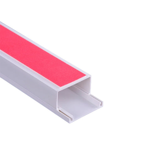 Cable Canal Dimax PVC 40x60mm Paquete de 10 Unidades Longitud 2 Metros color Blanco incluye Cinta Adhesiva S117
