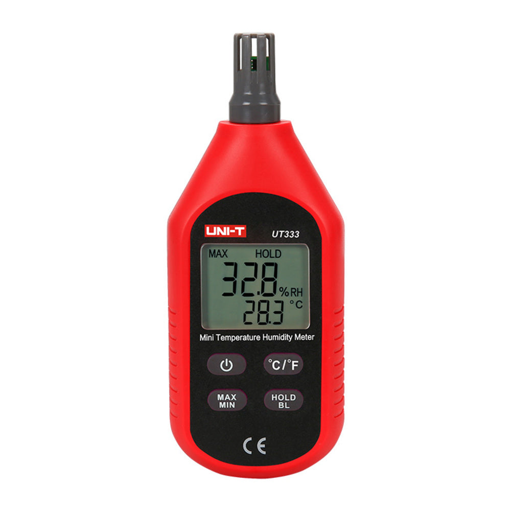Medidor de Humedad Uni-T 0 a 100% HR Temp -10 a 60 C UT333