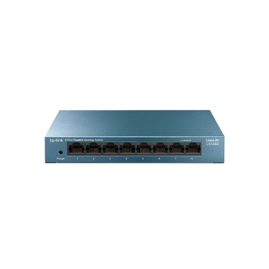Switch TP-Link Lite Wave 8 Puertos Gigabit Carcasa de Acero LS108G