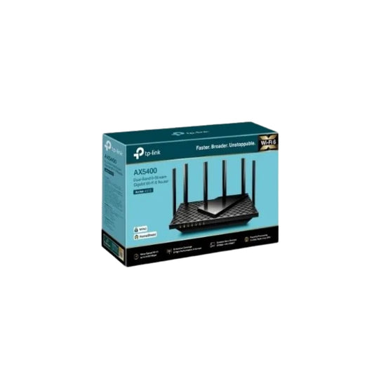 Router Inalambrico TP-Link WiFi6 Doble Banda CPU Triple Core MU-MIMO 4x4 USB 3.0 6 Antenas 1xWAN 4xLAN ARCHER AX73