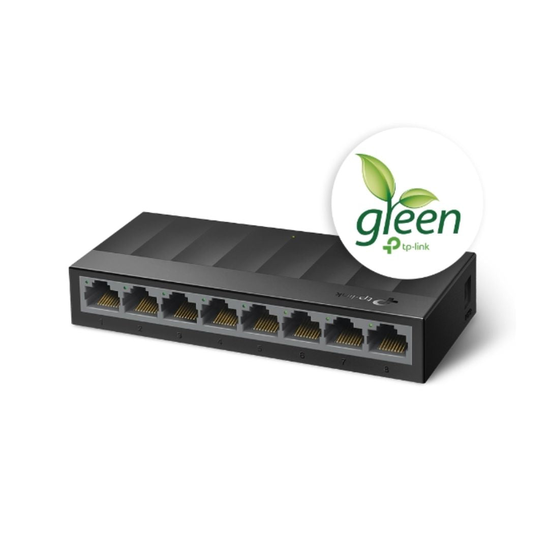 Switch TP-Link Lite Wave 8 Puertos Gigabit Carcasa de Plastico LS1008G