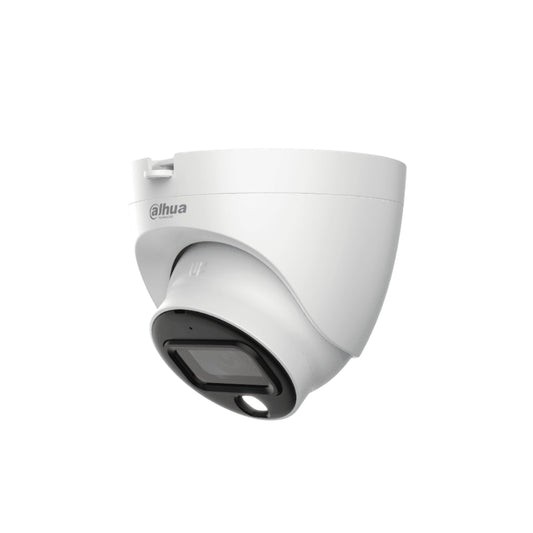 Camara Dahua HDCVI Domo 2MP Full Color con Audio Lente 2.8mm IR 20 metros IP67 HAC-HDW1209TLQ-ALED-28-S2