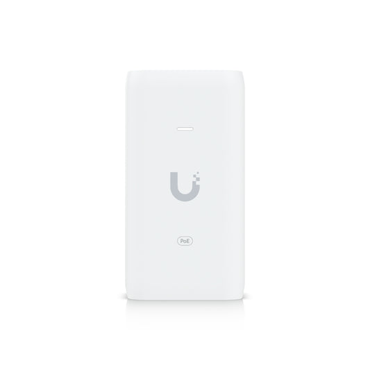Inyector PoE Ubiquiti para Interior y Exterior 802.3AF 48Vdc Compatible con los Switch PoE y con Airmax Unifi UB-U-POE-AF