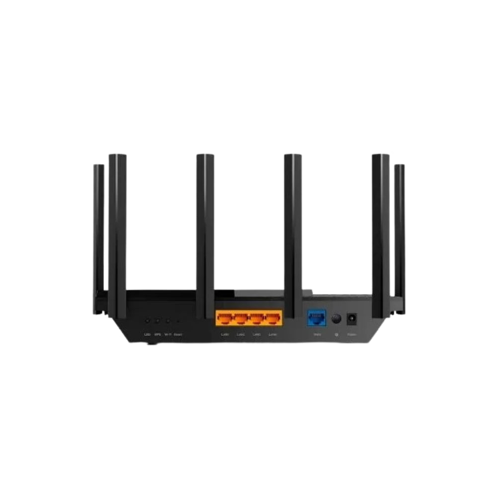 Router Inalambrico TP-Link WiFi6 Doble Banda CPU Triple Core MU-MIMO 4x4 USB 3.0 6 Antenas 1xWAN 4xLAN ARCHER AX73