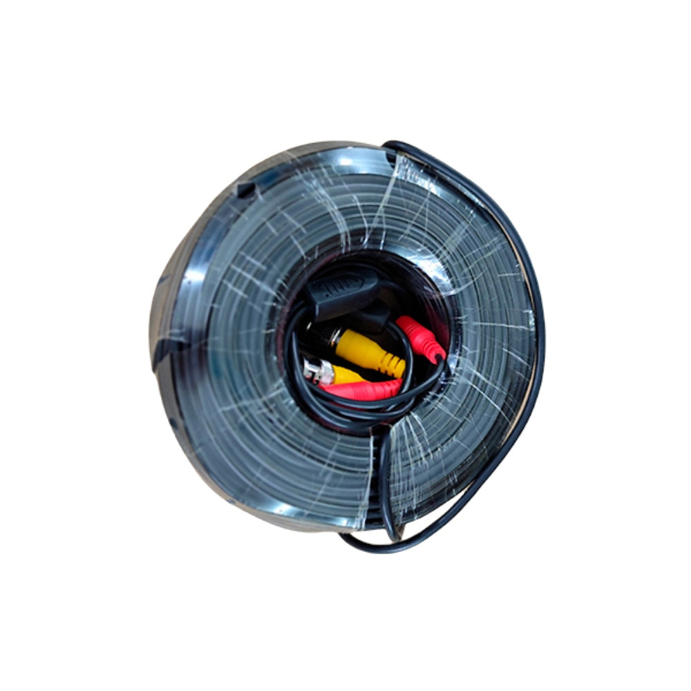 Patch Cord Dimax BNC+DC para Conexion de Camaras Cable de 40 metros color Negro N058