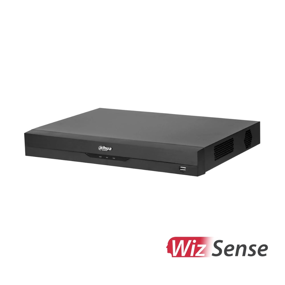 Grabador Dahua Pentahibrido de 8 Canales 4K Hasta 16ch IP max 8MP Funcion IoT&POS Rec. Facial SMD Plus Proteccion Perimetral 2xHDD hasta 16TB 1xHDMI 1xVGA 1xUSB 1xRS485 XVR5208AN-4KL-I3
