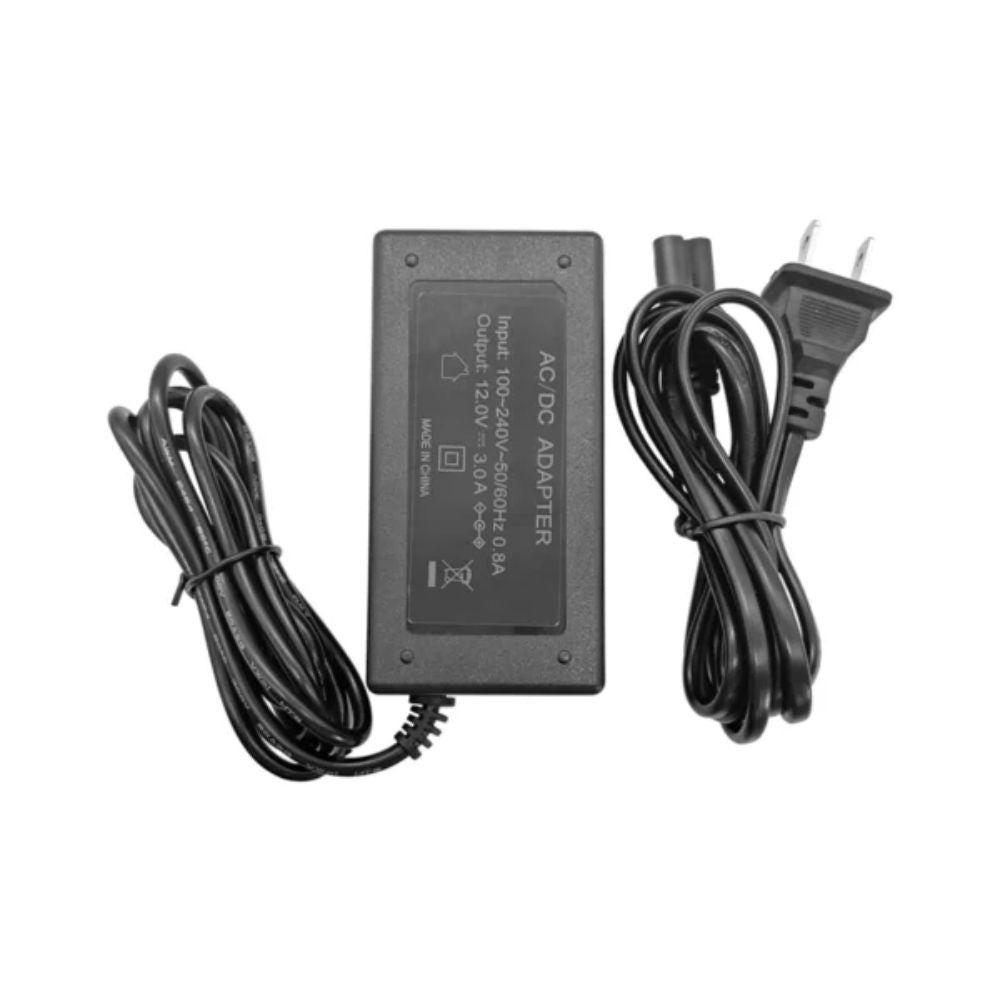 Fuente de Poder Dimax Salida 12Vdc 3Amp Potencia Nominal 36Watts Longitud del Cable 1.2Metros Z036