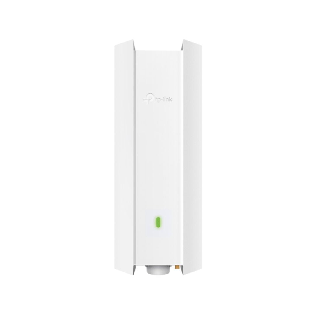Access Point Mesh TP-Link Omada Mesh AX1800 1800Mbps Interior Exterior 2.4 y 5GHz Mu MiMo 1xGigabit Roaming de Usuarios HotSpot 16 SSID Portal Cautivo IP67 EAP610-OUTDOOR
